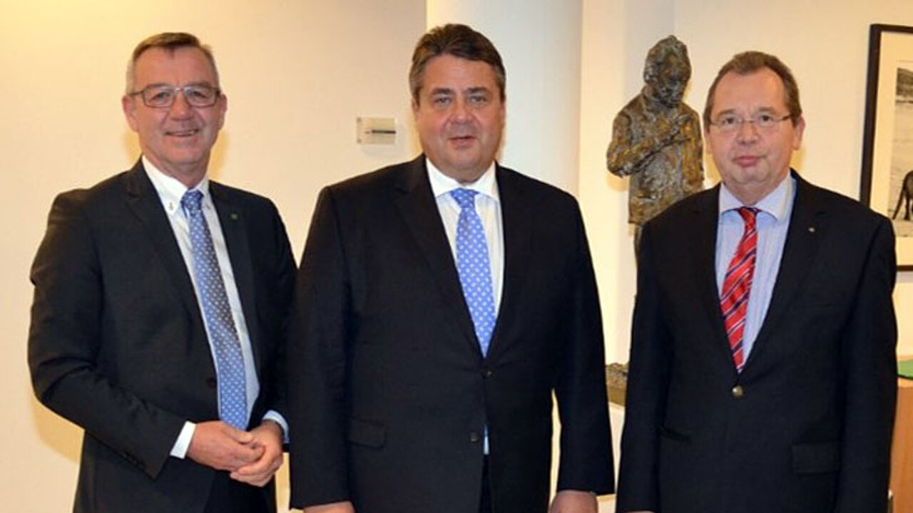 Gespräch mit Sigmar Gabriel