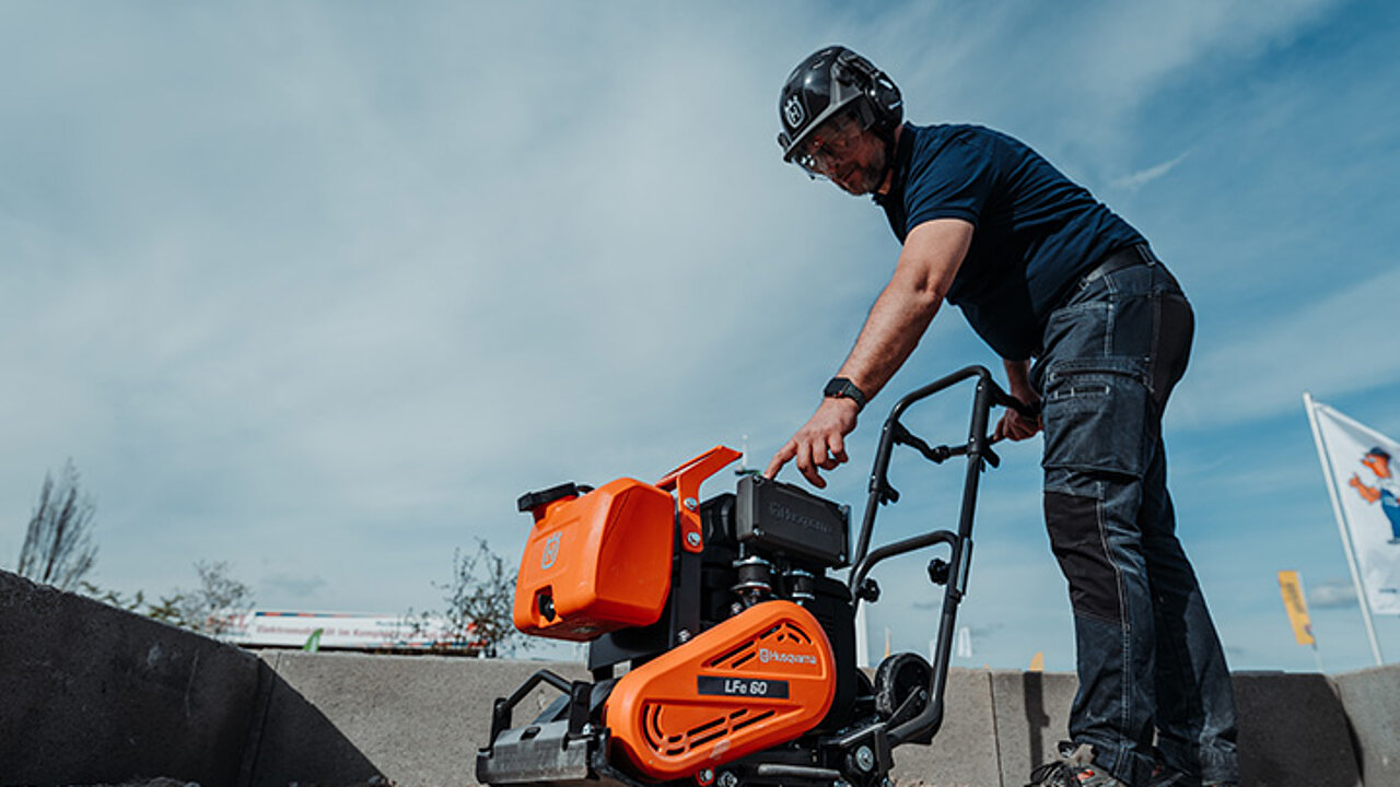 HUSQVARNA CONSTRUCTION Rüttelplatte