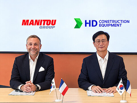 Hyundai und Manitou Kooperation