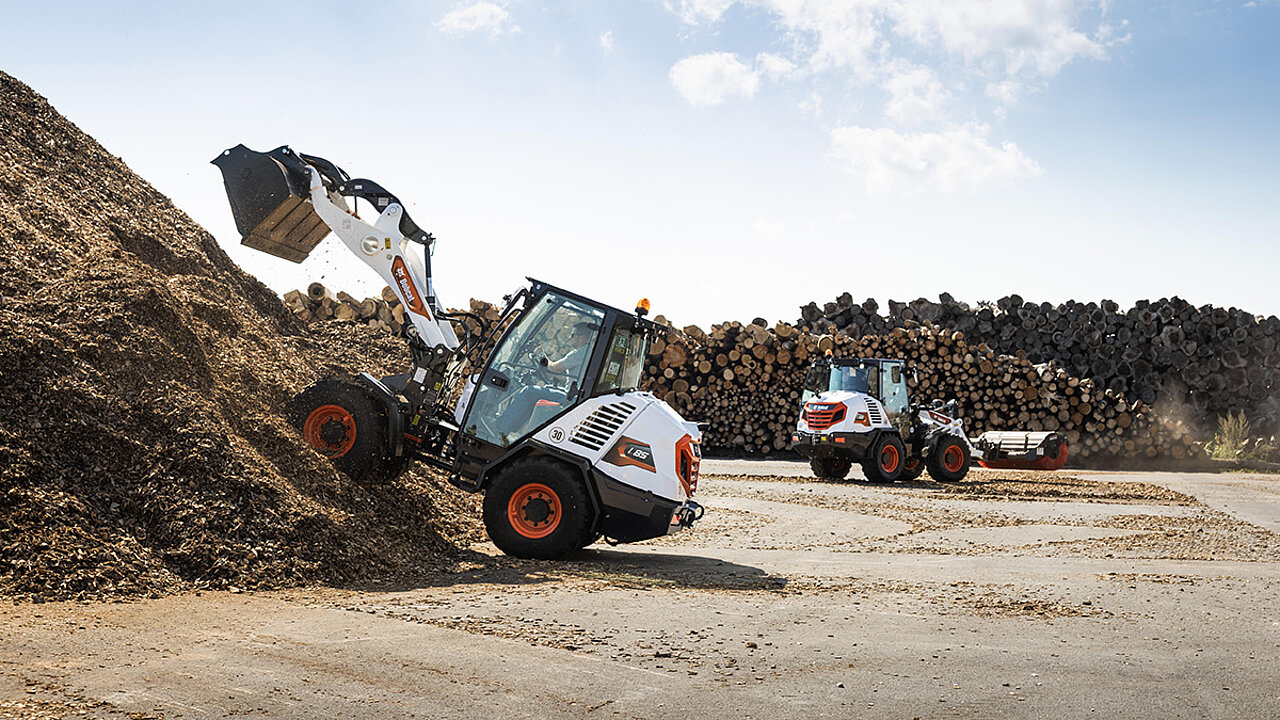 Bobcat Kompakt-Radlader L100 und L85