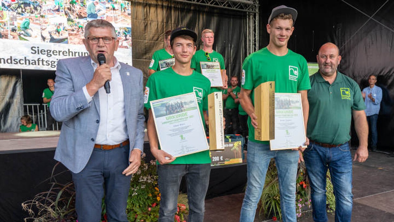 Gewinner des Landschaftsgärtner-Cup