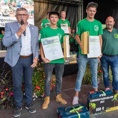 Gewinner des Landschaftsgärtner-Cup