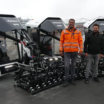 Pflasterverlegemaschine