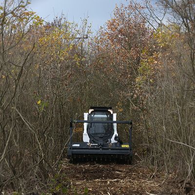 Bobcat Kompaktmaschinen gegen Waldbrand