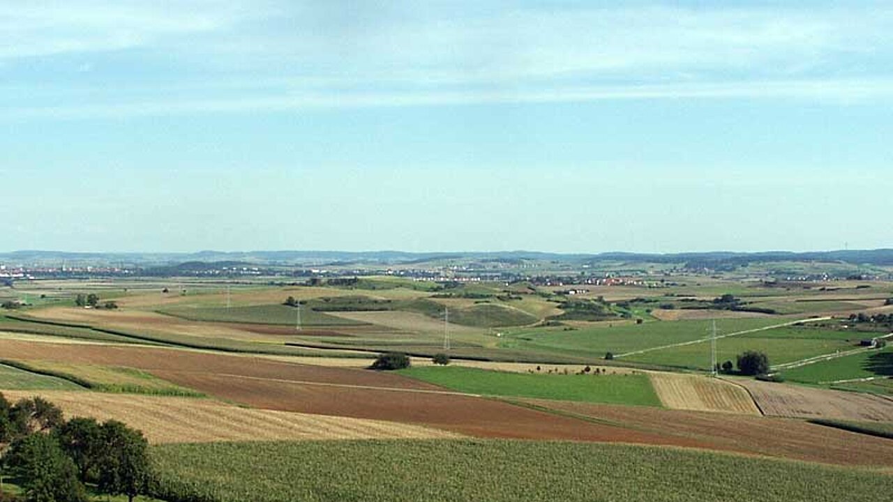 Blick ins Nördlinger Ries