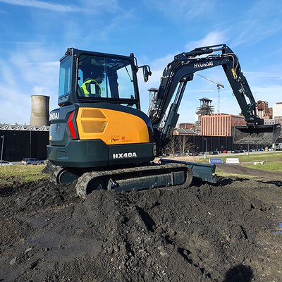 Hyundai Minibagger HX40A
