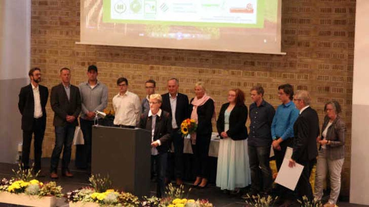 Verleihung der Urkunde