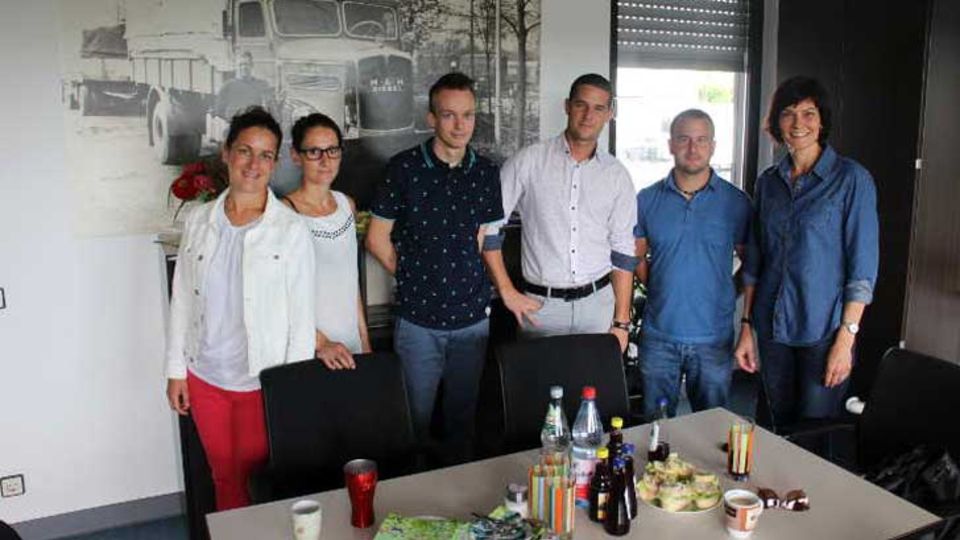 Büro-Team