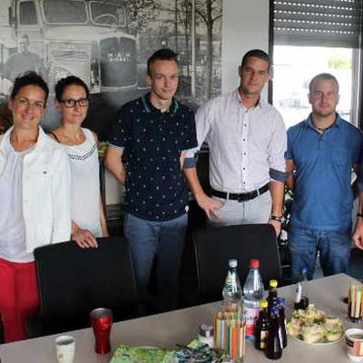 Büro-Team