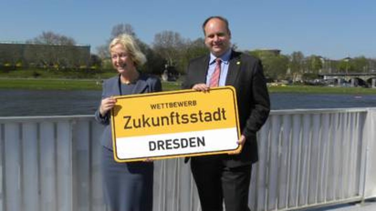 Johanna Wanka und Dirk Hilbert