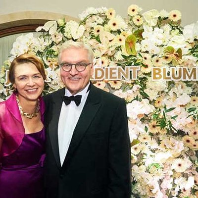 Frank-Walter Steinmeier und seine Frau