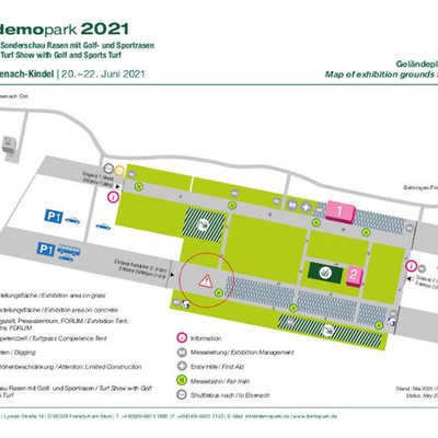 Geländeplan