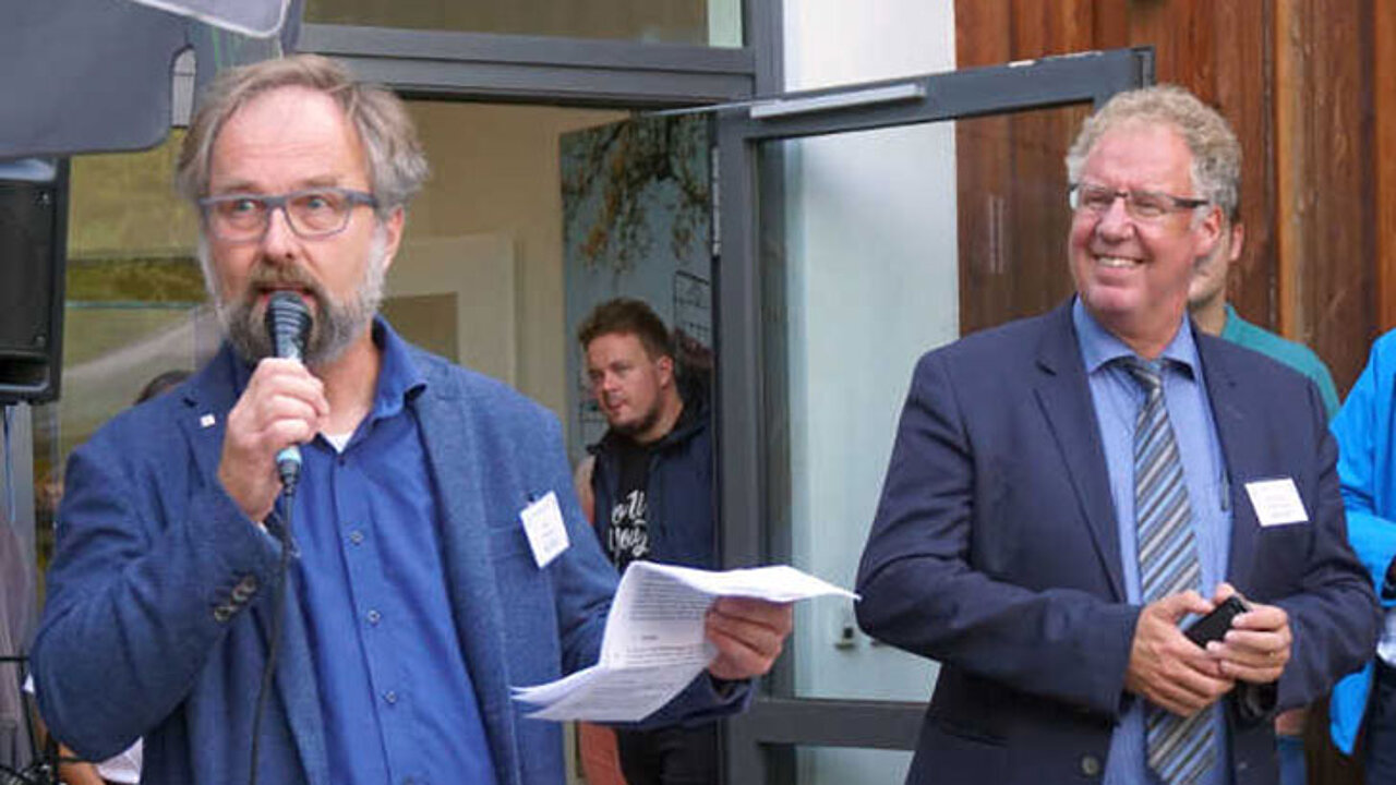 Ludger Plaßmann und Dr. Michael Marrett-Foßen