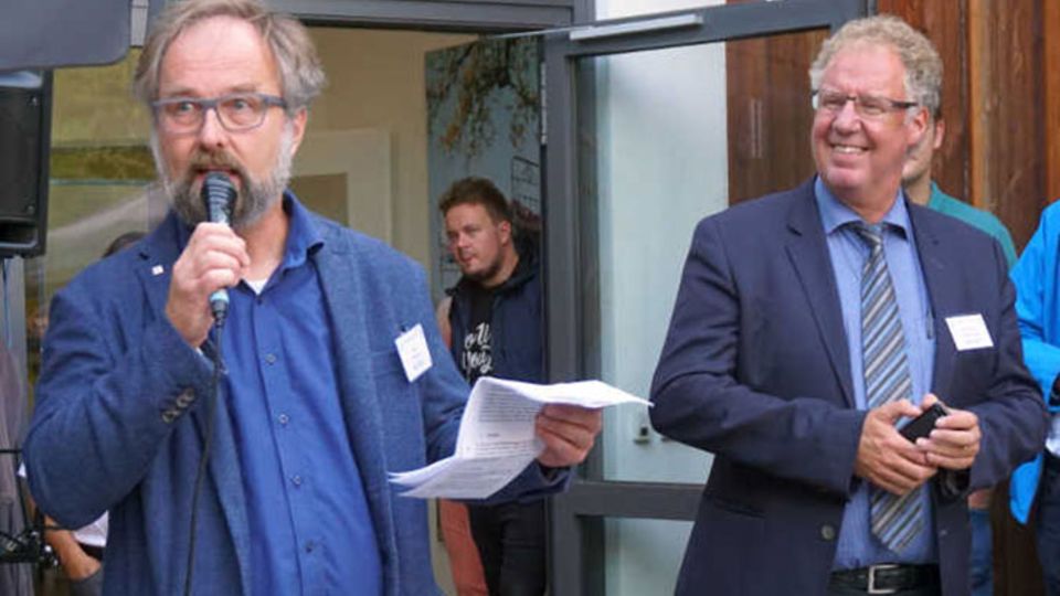 Ludger Plaßmann und Dr. Michael Marrett-Foßen