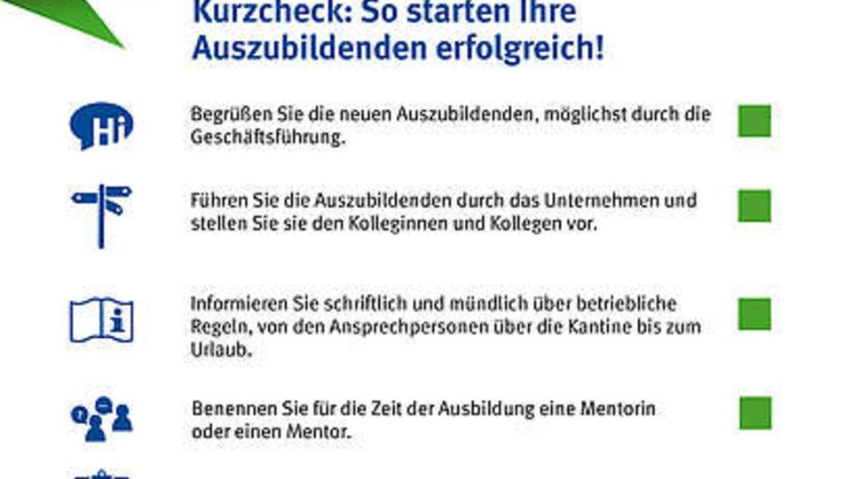 Azubi-Checkliste
