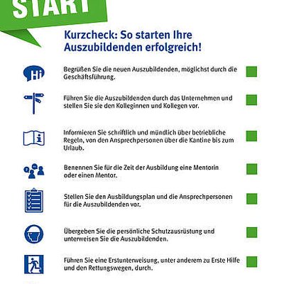 Azubi-Checkliste
