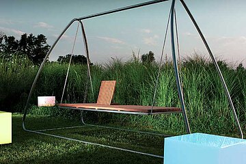 Design Gartenschaukel