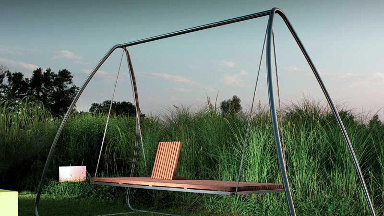 Design Gartenschaukel