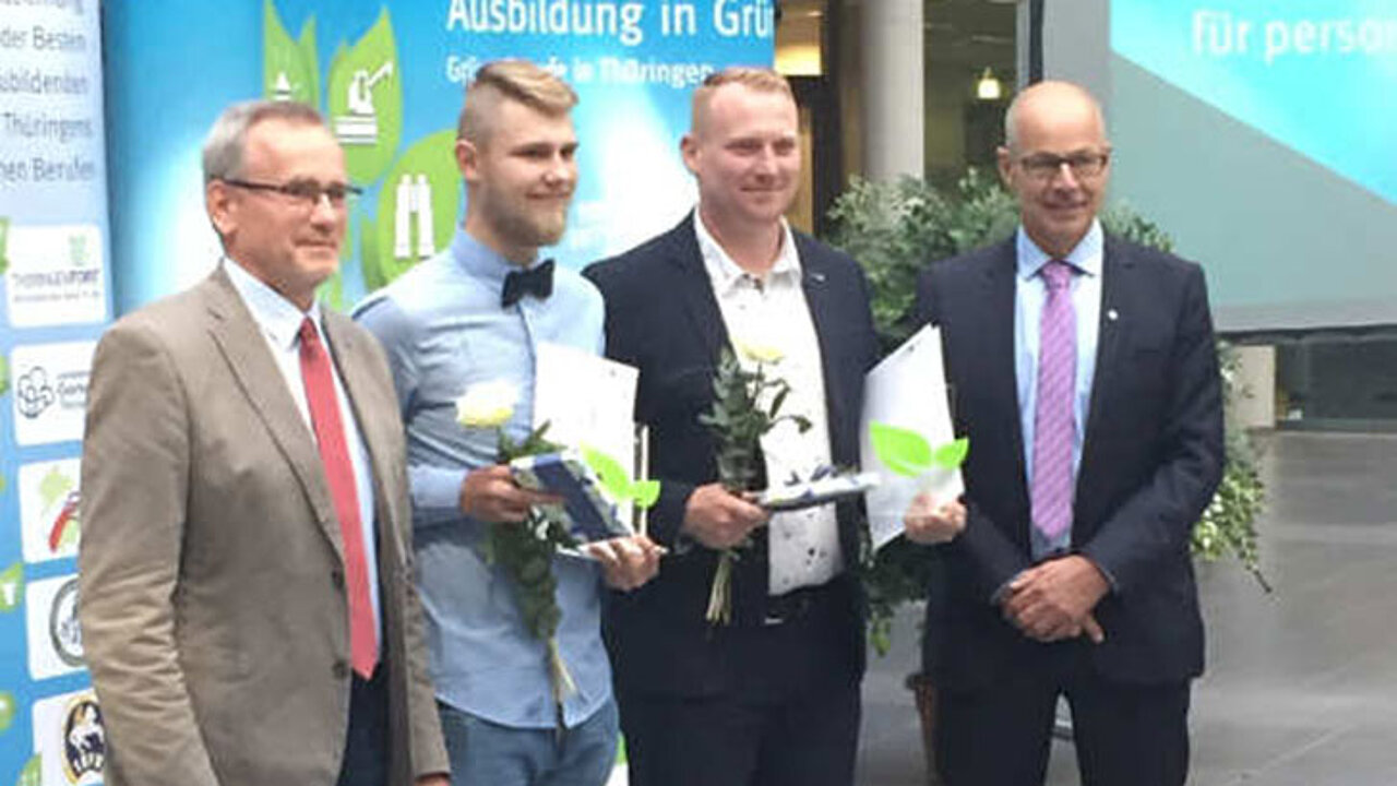 Jan Petryka und Sandro Haupt