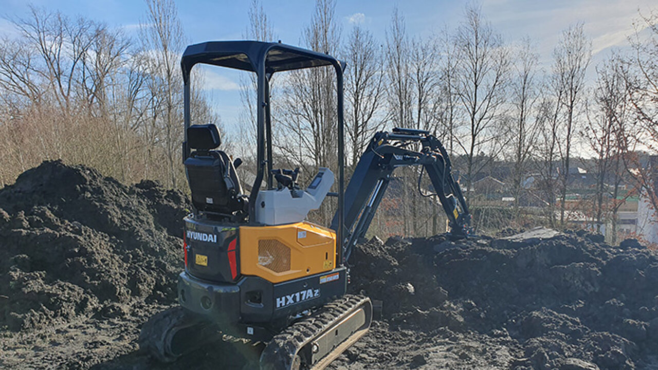 Hyundai Minibagger HX17A