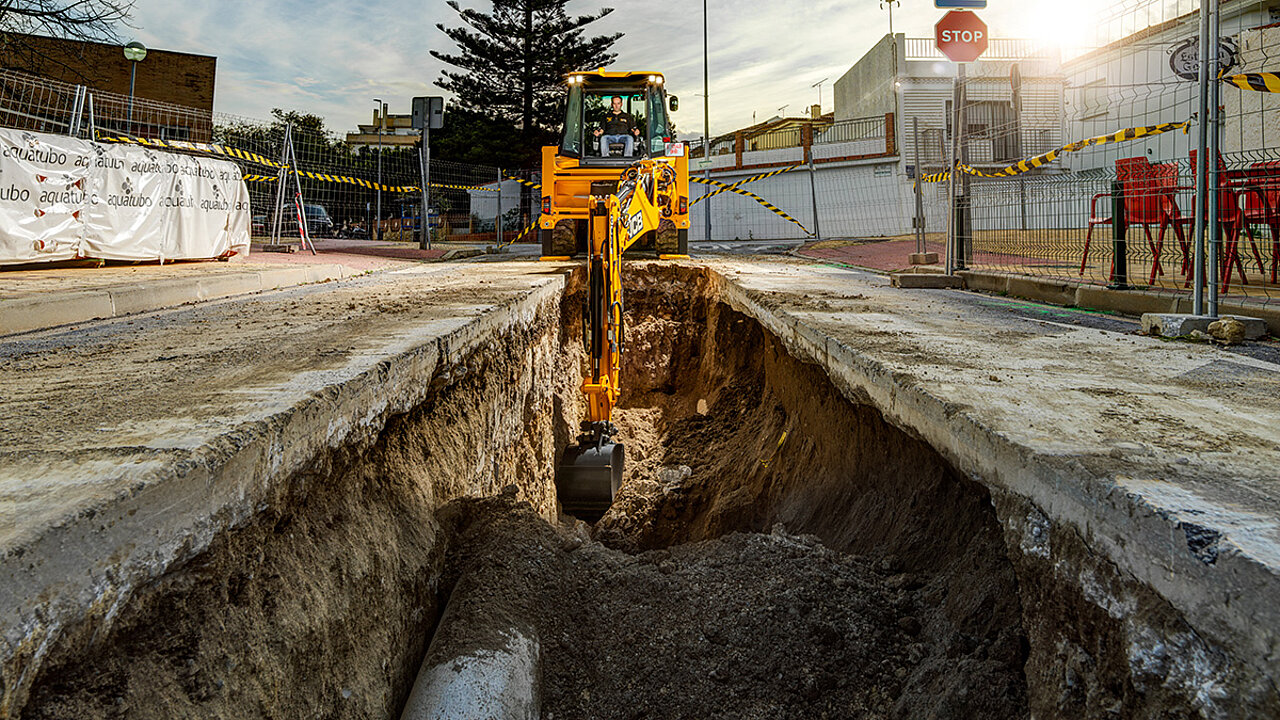 JCB 3CX Sitemaster Baggerlader