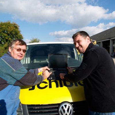 Heinrich Bäumer und Michael Elf