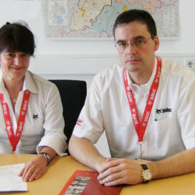 Doris Haupt und Franz Beckmann