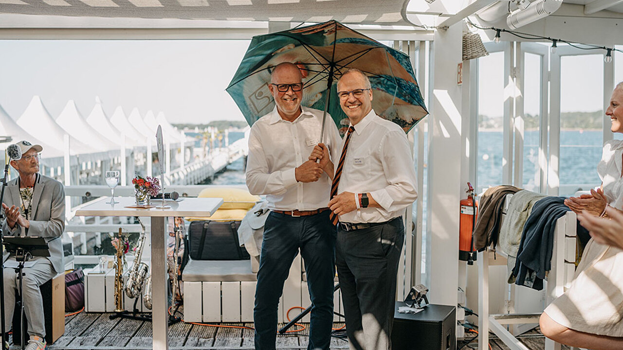 Werner Schwarz und Joachim Weitzel