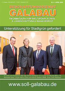 Fachzeitschrift Beschaffungsdienst GaLaBau