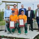 Team Haderstorfer gewinnt bayerische Meisterschaft der Landschaftsgärtner-Auszubildenden