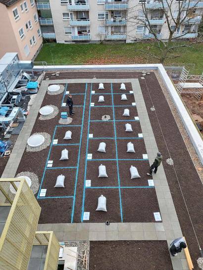 Dachbegrünung - Hessens erstes KlimaDach: gewobau in Rüsselsheim macht´s vor