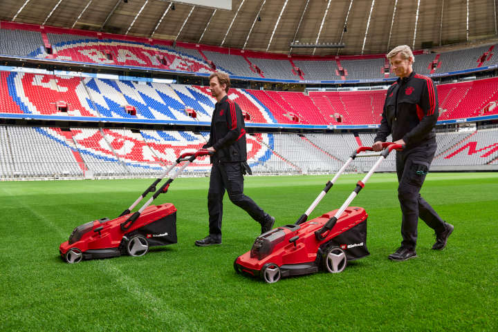 Rasenpflege des FC Bayern München: Perfektes Grün für beste Spielbedingungen