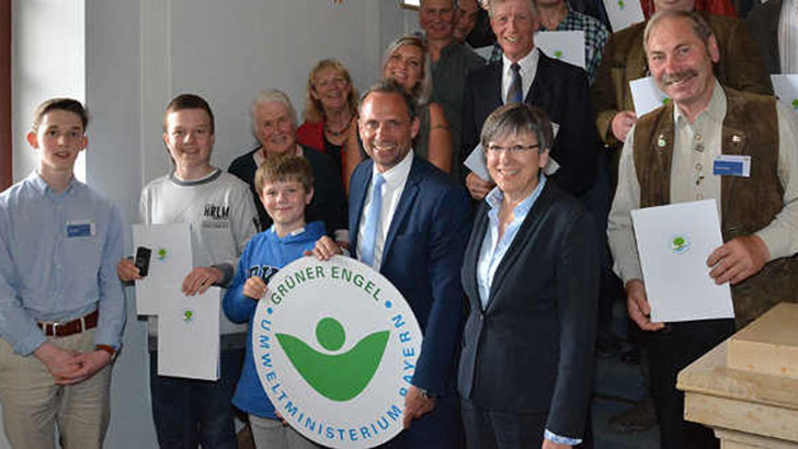 Glauber: "Grüne Engel" und "Grüne Junior-Engel" in Oberfranken verliehen