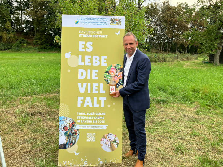 Glauber: Kreative Ideen für Streuobstwiesen - 8. Bayerischen Biodiversitätspreis startet
